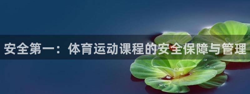 中欧体育在线：安全第一：体育运动课程的安全保障与管理